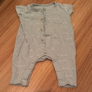 H&M organic cotton duckie romper